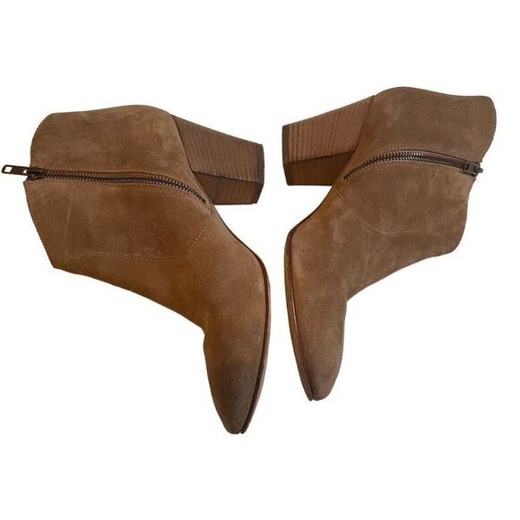 CLUB MONACO | tan brooklyn ankle booties 40 - Picture 4 of 13